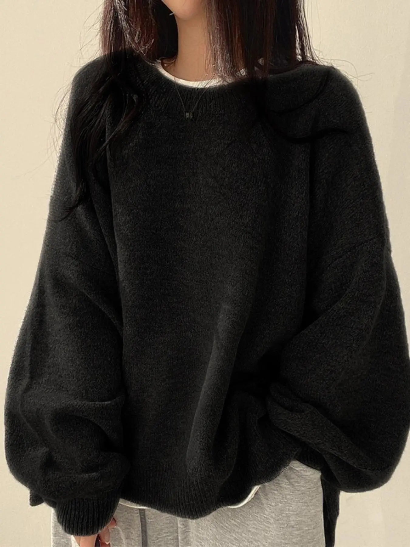  Long Sleeve round Neck Jumper 
